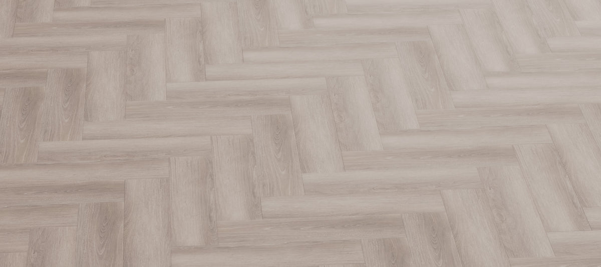 Klick-Vinyl Deluxe Fischgrät Eiche Saale