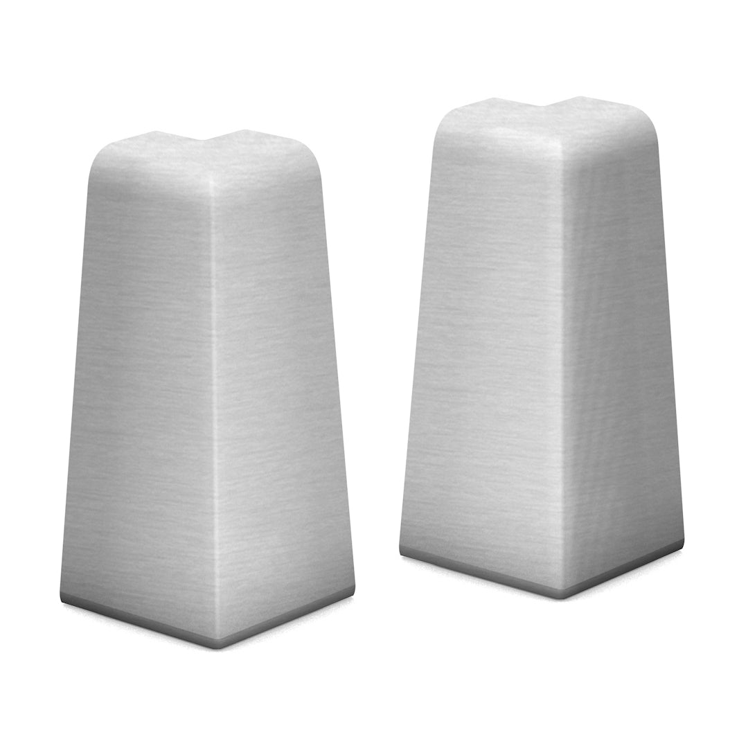 Außenecken für die Moderne Sockelleiste 58mm 2Stk.