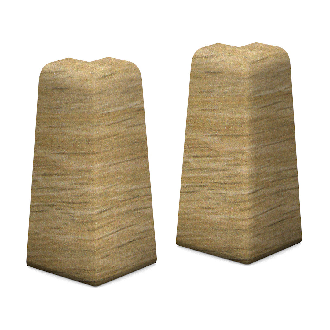 Außenecken für die Moderne Sockelleiste 58mm 2Stk.