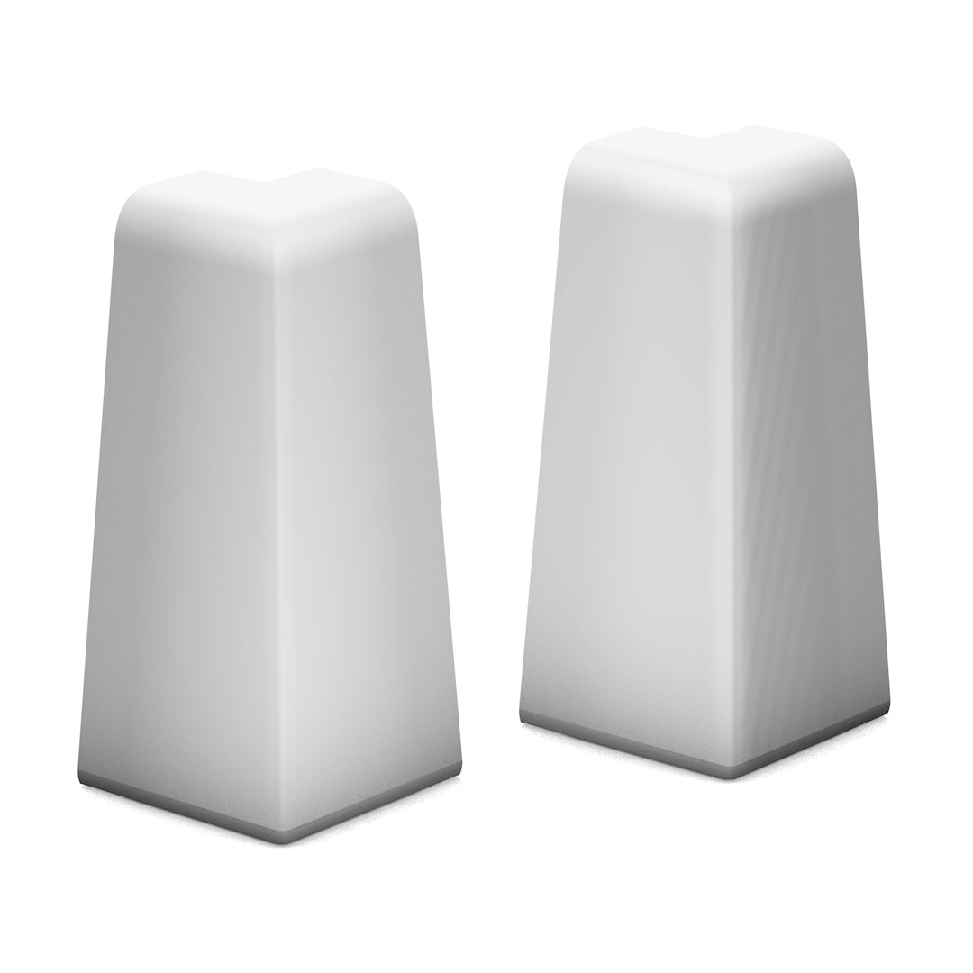 Außenecken für die Moderne Sockelleiste 58mm 2Stk.